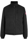 Canada Goose High Neck Down Jacket With Zip Pockets In Black