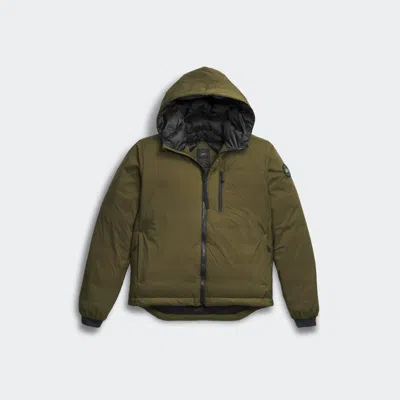 Canada Goose Lodge Hoodie Black Label In Green