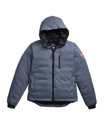 Canada Goose Lodge Hoodie In Blue