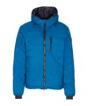 Canada Goose Black Label Lodge Hoody Packable Down Jacket In Blue