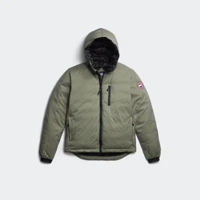 Canada Goose Lodge Hoodie In Green