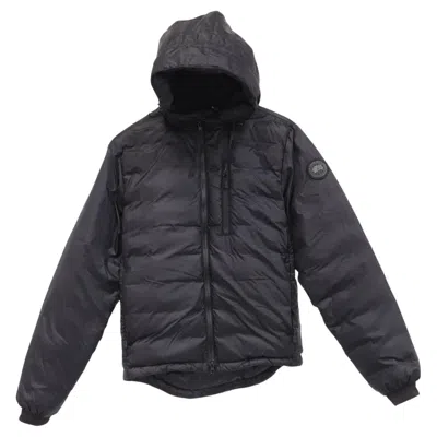Pre-owned Canada Goose Lodge Hoody Black Label In Black Polyamide