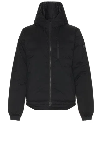 Canada Goose Lodge Hoody Black Label Jacket In Black Disc