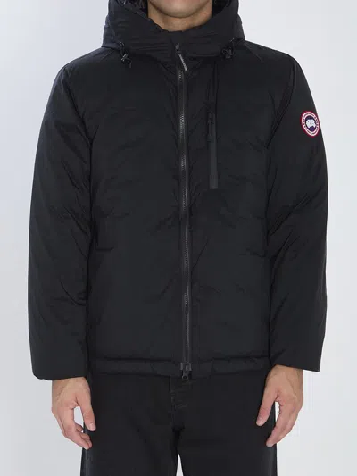 Canada Goose Lodge Hoody Jacket In Black