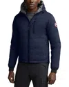 Canada Goose Down-feather Logo-patch Jacket In Atlantic Navy