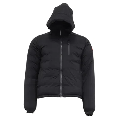 Pre-owned Canada Goose Lodge Jacket In Black Polyamide