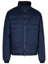 Canada Goose Lodge Packable 750 Fill Power Down Jacket In Navy
