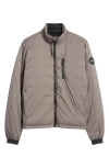 Canada Goose Lodge Packable 750 Fill Power Down Jacket In Coastal Grey-gris Ctier