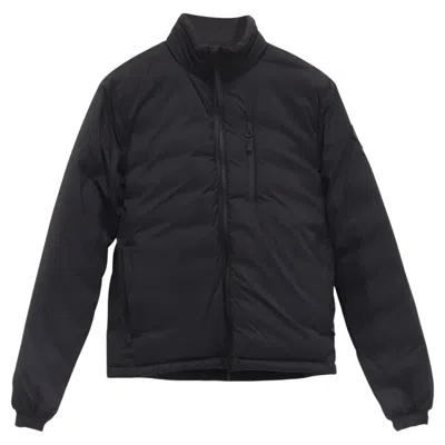Pre-owned Canada Goose Lodge Packable Quilted Ripstop Down Jacket In Black Nylon