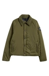Canada Goose Lodge Packable Windproof 750 Fill Power Down Jacket In Military Green