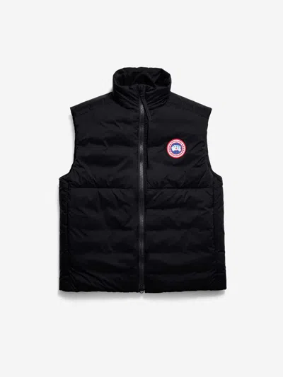 Canada Goose Lodge Packable 750 Fill Power Down Vest In Black