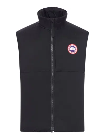 Canada Goose Lodge Sleeveless Jacket In Gold