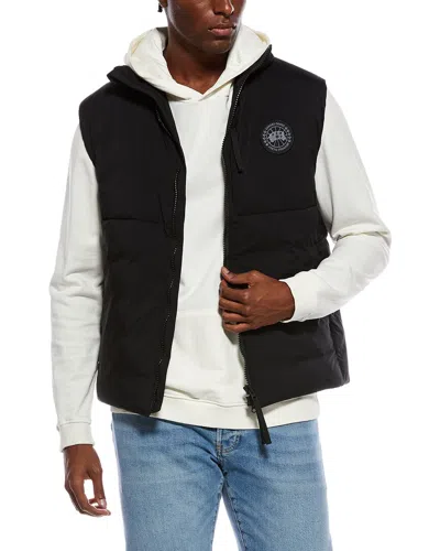 Canada Goose Lodge Vest In 9061-black