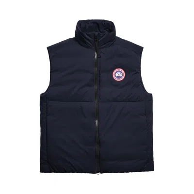 Pre-owned Canada Goose Lodge Vest 'atlantic Navy' | Blue | Men's Size L