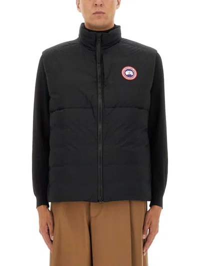 Canada Goose "lodge" Vest In Black
