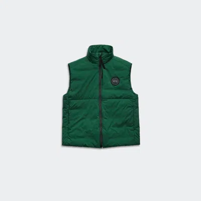 Canada Goose Lodge Vest Black Label In Gray