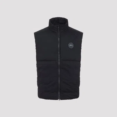 Canada Goose Lodge Vest Black Label In Blue