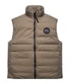 Canada Goose Lodge Vest Black Label In Brown