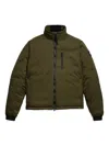 Canada Goose Lodge Hoody Down Jacket In Green