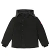 Canada Goose Logan Down Jacket In Black