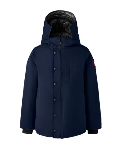 Canada Goose Logan Hooded Parka In Black
