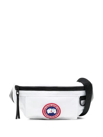 CANADA GOOSE LOGO-APPLIQUÉ BELT BAG