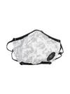 Canada Goose Logo-appliqué Graphic-print Face Mask In Weiss