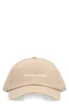 Canada Goose Logo Baseball Cap In Neutral