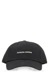 Canada Goose Adjustable Baseball Cap In Black