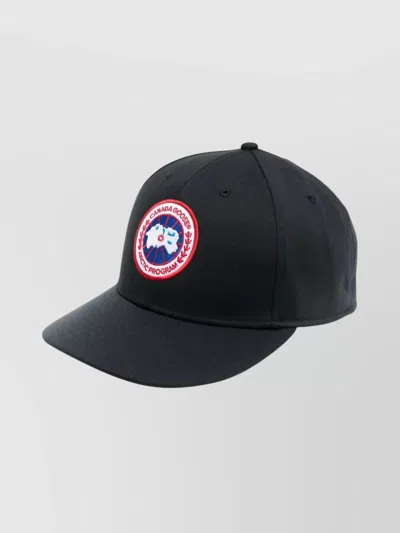 Canada Goose Logo Baseball Cap Flat Peak