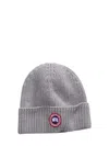 Canada Goose Logo Cap In Brown