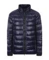 Canada Goose Black Label Black Disc Crofton Nylon Down Puffer Jacket In Black