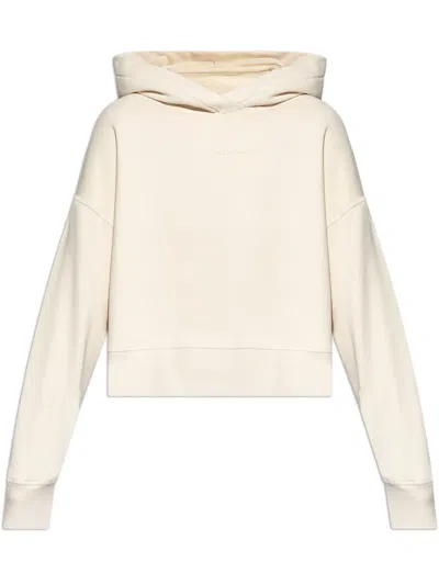 Canada Goose Logo-embossed Hoodie In Nude