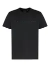 Canada Goose Emersen Crew Neck T-shirt With Embroidery In Black