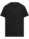 Canada Goose Emersen Embroidered Wordmark T-shirt In Black