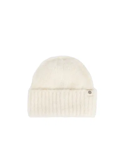 Canada Goose Logo Hat In White