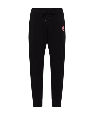 Canada Goose Black Cotton Sweatpants