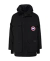 Canada Goose Mens Black Expedition High-neck Shell-down Parka Jacket Xl In Black