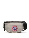Canada Goose Logo-patch Belt Bag In Neutrals