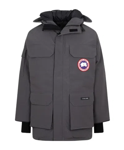 CANADA GOOSE LOGO-PATCH PADDED COAT
