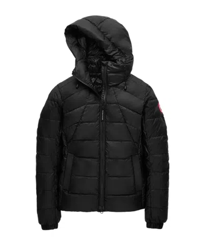 CANADA GOOSE LOGO PATCH DOWN JACKET