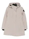 Canada Goose Leslie Utility Parka Fixed Hood In Neutral