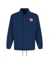 Canada Goose Regency Jacket Elastic Cuffs Drawstring Hem In Blue