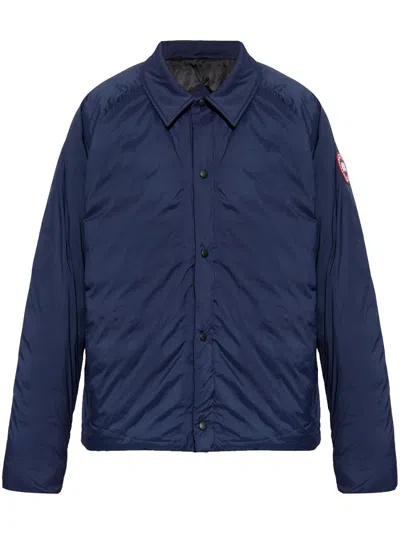 CANADA GOOSE LOGO-PATCH JACKET