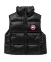 Canada Goose Logo-patch Padded Gilet In Black