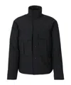 Canada Goose Logo-patch Padded Jacket In Black