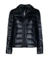 Canada Goose Logo-patch Padded Jacket In Black