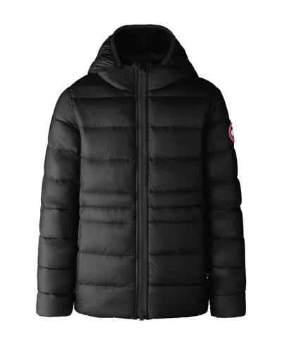 Canada Goose Logo-patch Padded Jacket In Black