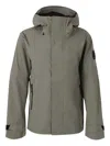 Canada Goose Versatile Waterproof Jacket With Hood And Pockets In Green