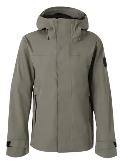 CANADA GOOSE LOGO-PATCH PADDED JACKET